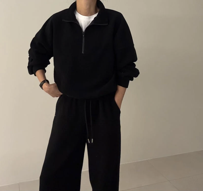 Ripple - Korean Women Fashion - #romanticstyle - Boucle Fleece Set - 9