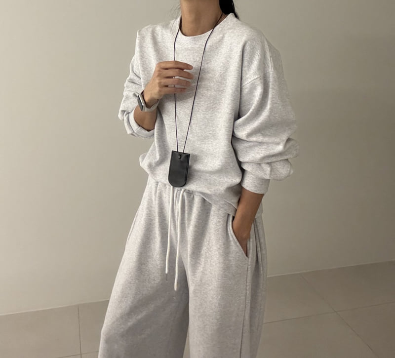 Ripple - Korean Women Fashion - #vintageinspired - Tom Fleece Set - 7