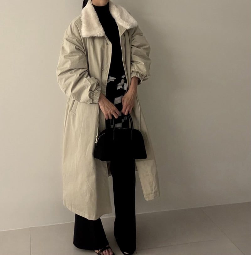 Ripple - Korean Women Fashion - #vintagekidsstyle - Story Down Long Padding - 7