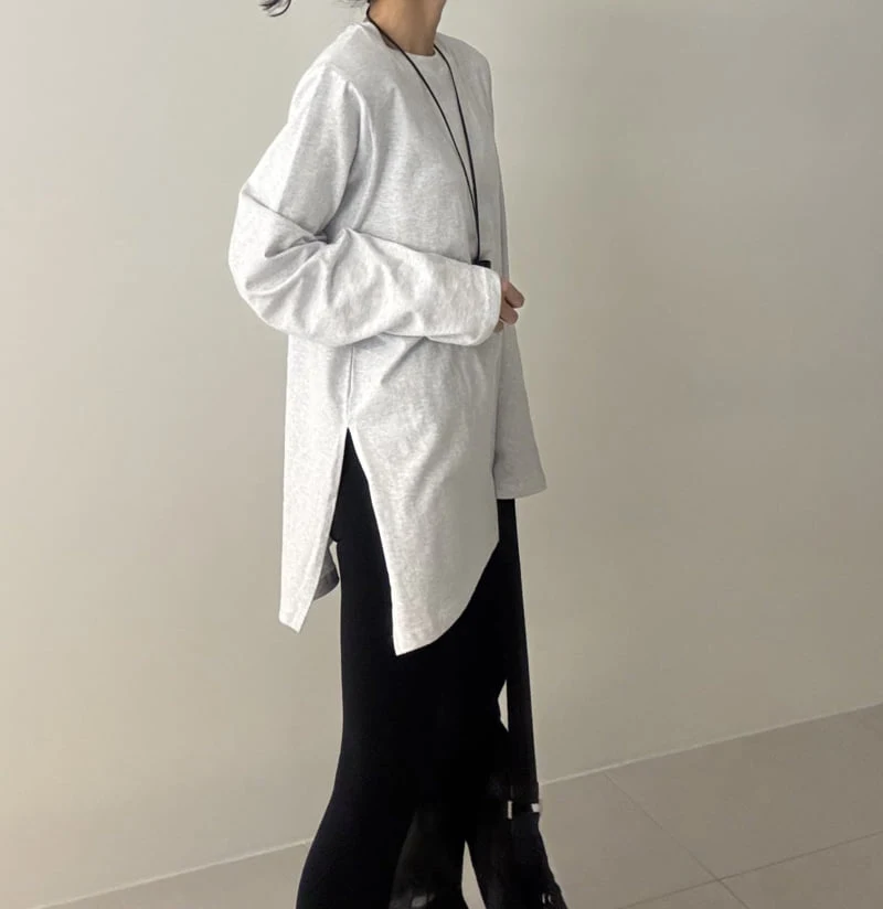 Ripple - Korean Women Fashion - #womensfashion - Genie Fleece Padded Tee - 12