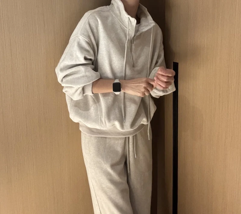 Ripple - Korean Women Fashion - #momslook - Finger Fleece Set - 4