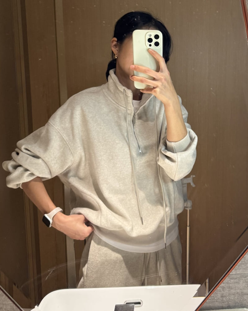 Ripple - Korean Women Fashion - #womensfashion - Finger Fleece Set - 8