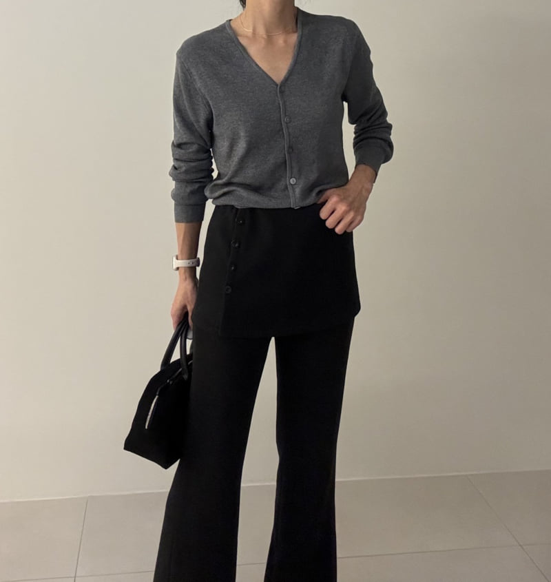 Ripple - Korean Women Fashion - #momslook - Magic Skirt Pants - 4