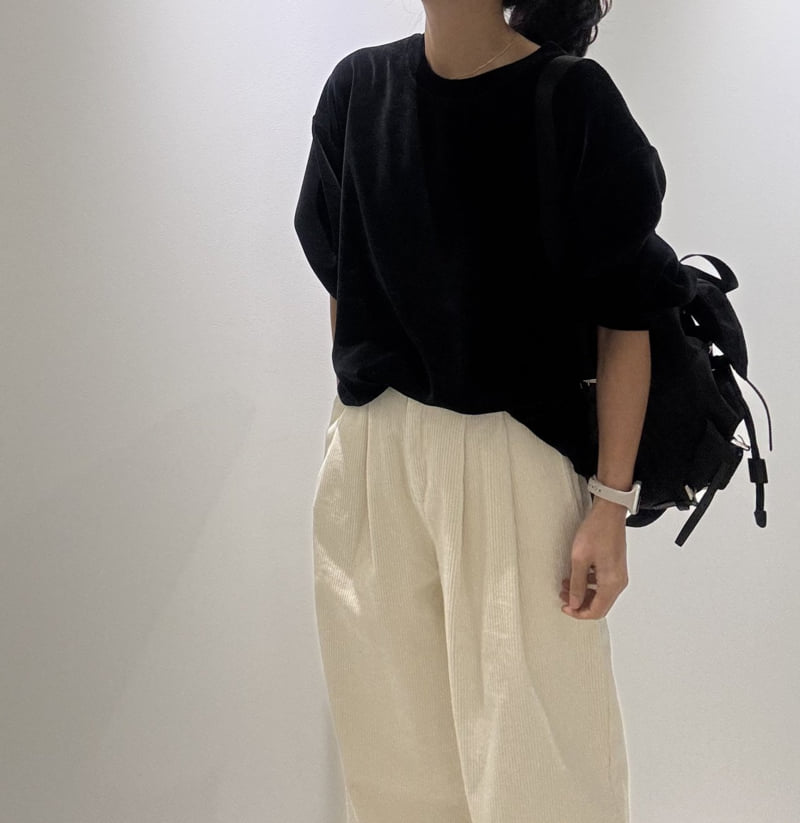 Ripple - Korean Women Fashion - #womensfashion - Meg Velour Sweatshirt - 10
