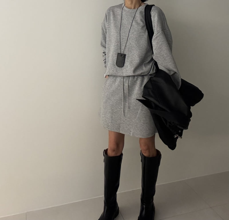 Ripple - Korean Women Fashion - #womensfashion - Barrel Fleece Set
