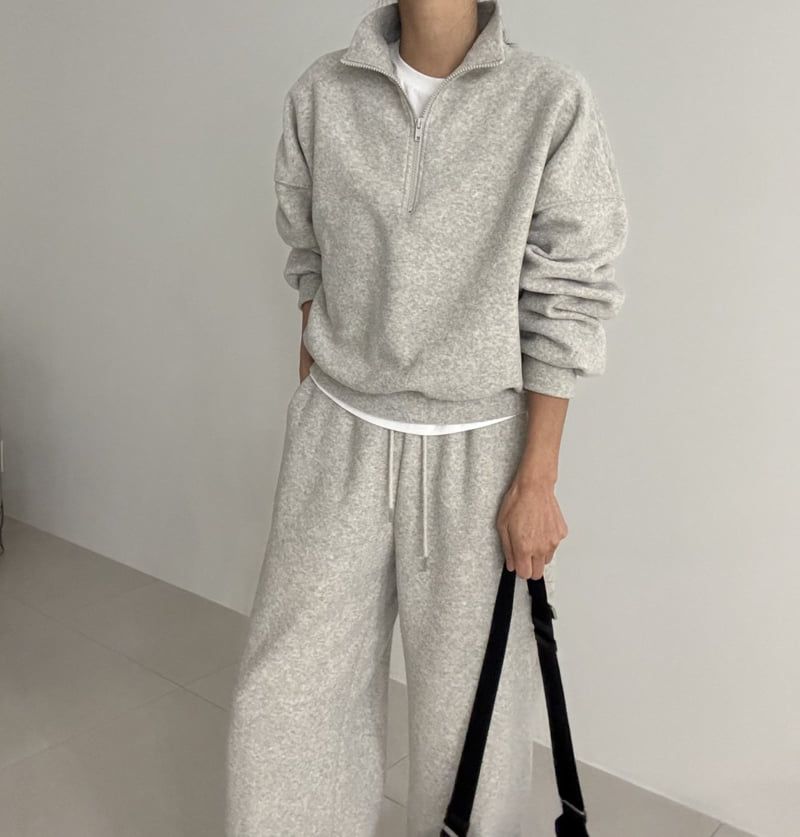 Ripple - Korean Women Fashion - #momslook - Boucle Fleece Set - 4