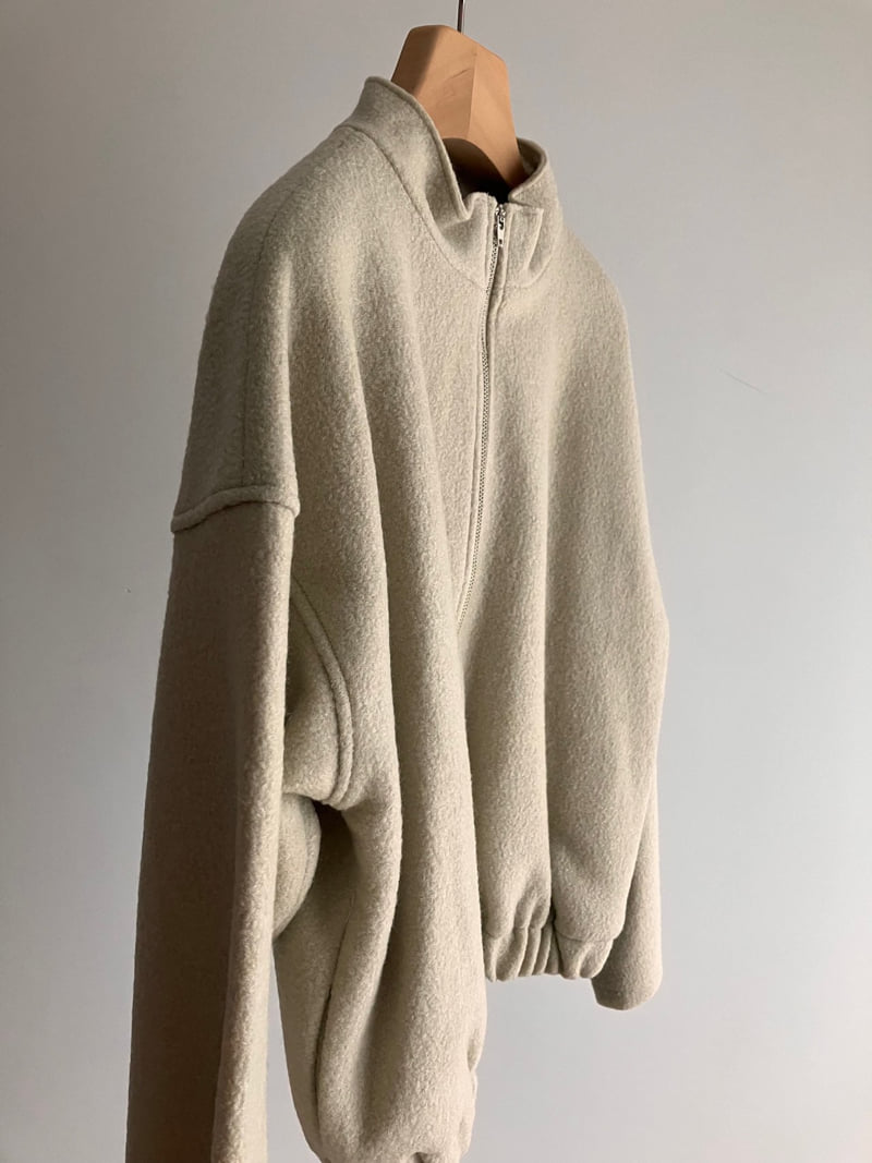Roomk - Korean Women Fashion - #momslook - Half-Zip Pullover - 11