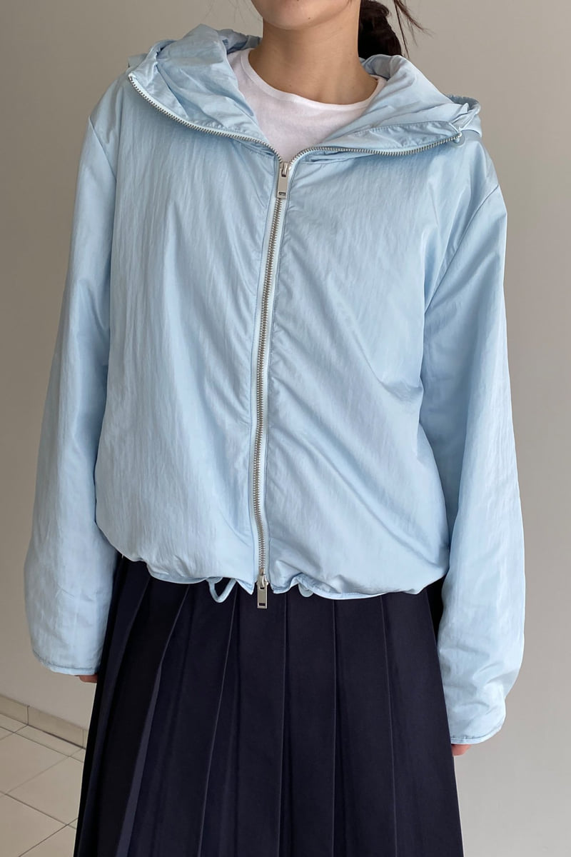 Roomk - Korean Women Fashion - #momslook - Hooded Haas Jumper - 2