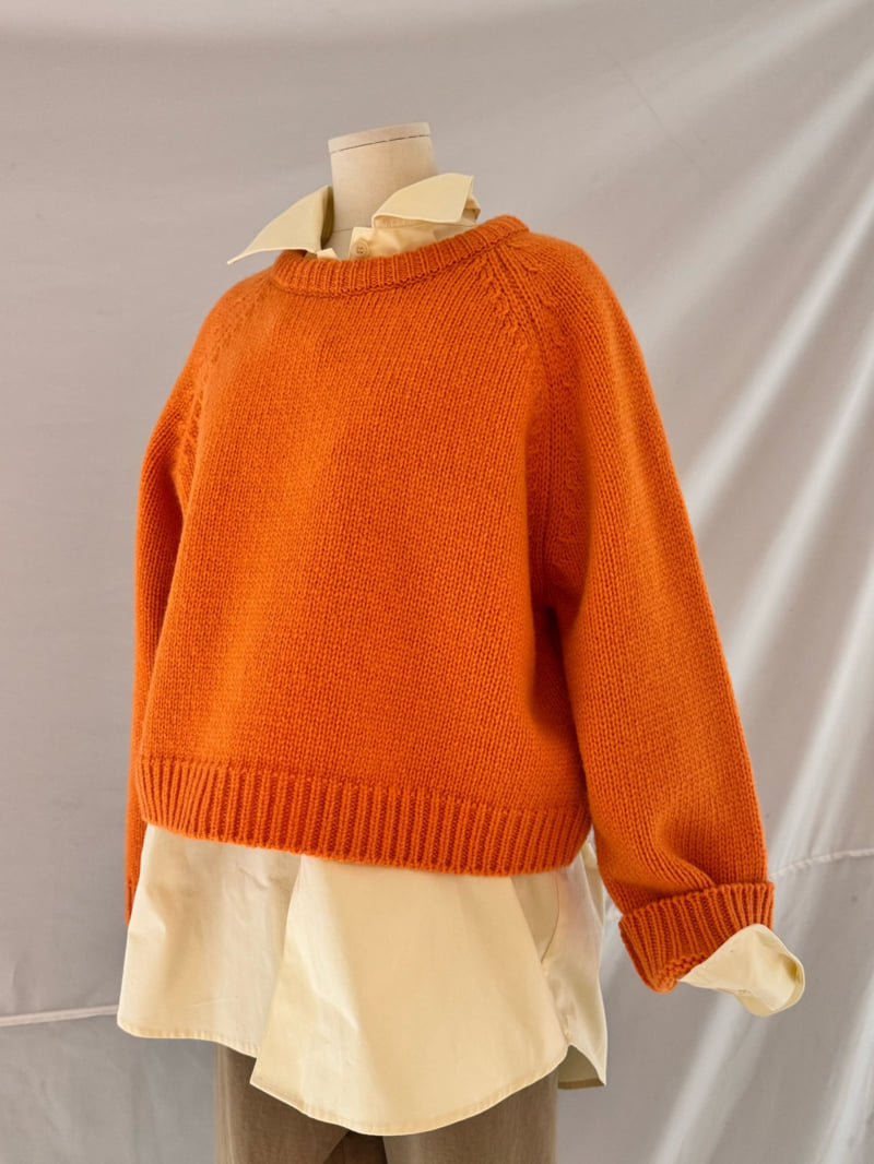 Roomk - Korean Women Fashion - #momslook - Oversized Knit - 9