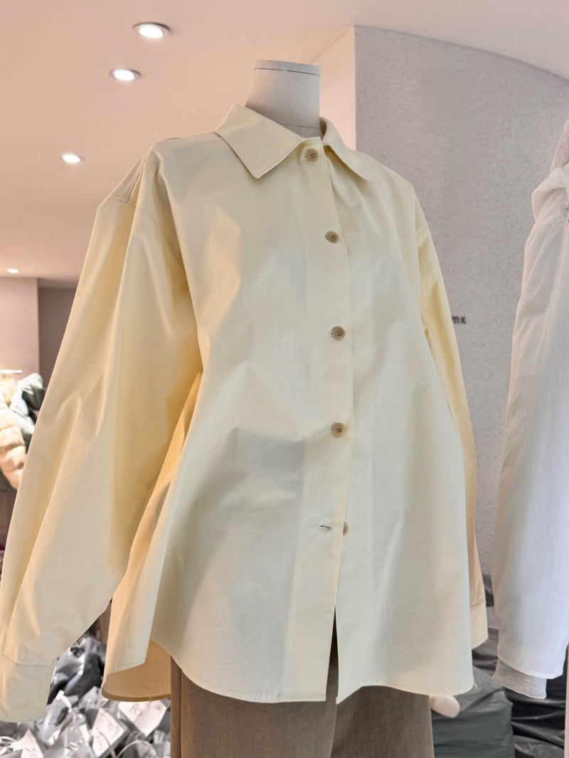 Roomk - Korean Women Fashion - #momslook - Basic Hard Shirt - 3