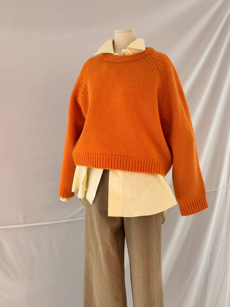 Roomk - Korean Women Fashion - #momslook - Basic Hard Shirt - 5