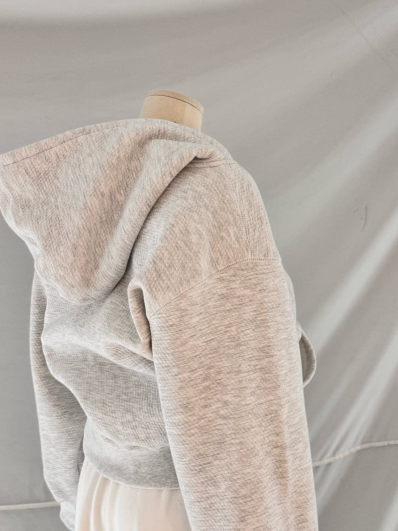 Roomk - Korean Women Fashion - #momslook - Fleece Hood Zip-Up - 6