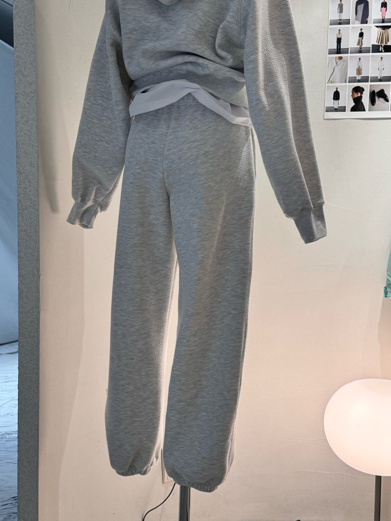 Roomk - Korean Women Fashion - #momslook - Warm Fleece Pants - 2