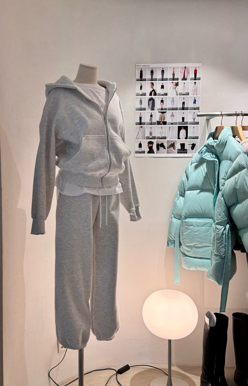Roomk - Korean Women Fashion - #momslook - Warm Fleece Pants - 6