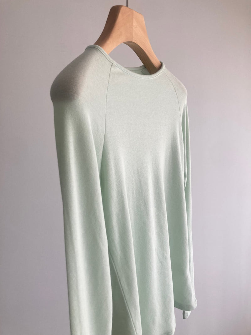 Roomk - Korean Women Fashion - #momslook - Soft Long Sleeve Tee - 10