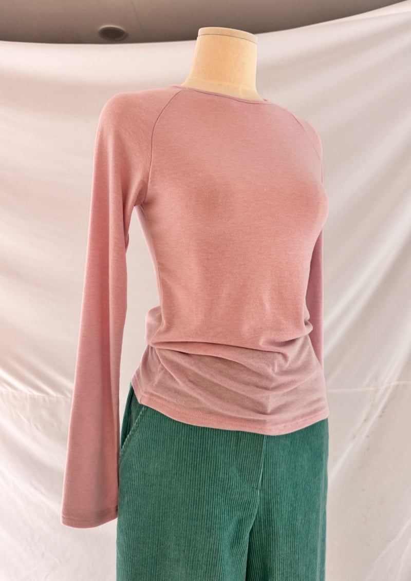 Roomk - Korean Women Fashion - #restrostyle - Soft Long Sleeve Tee - 5