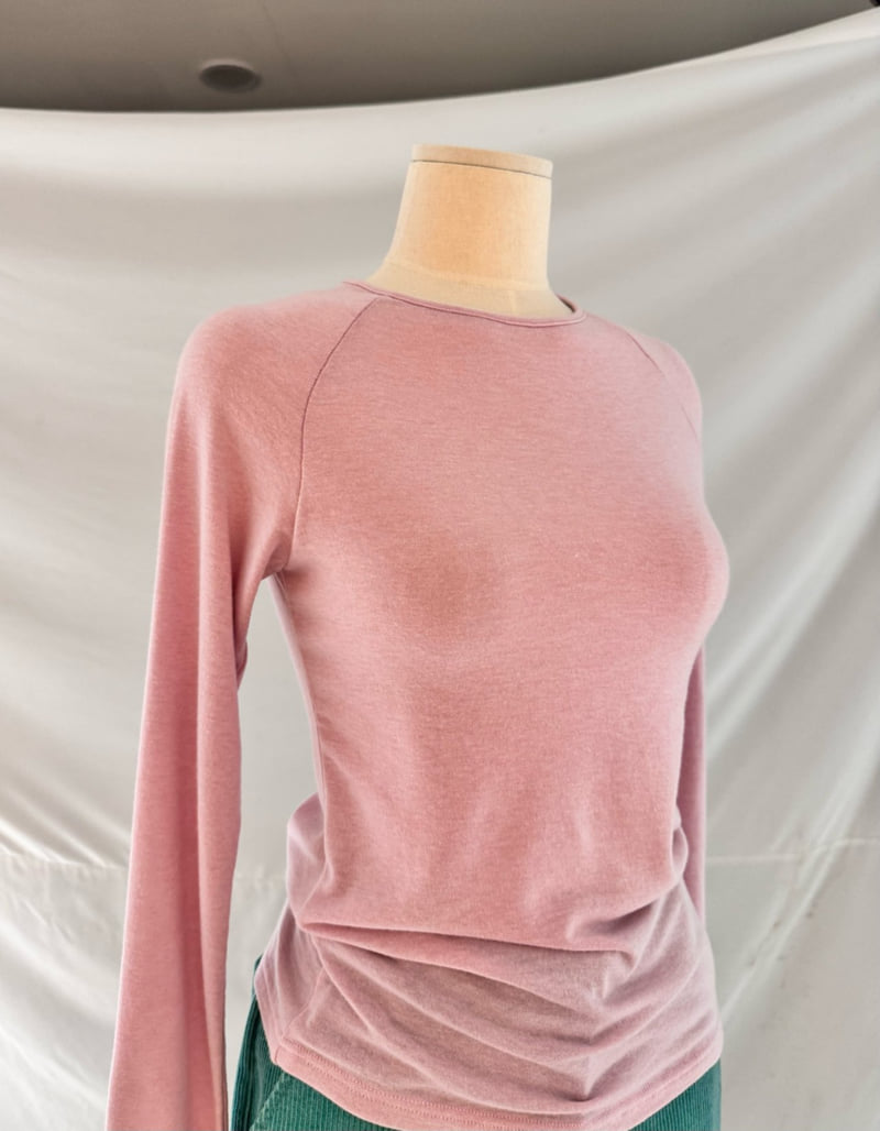 Roomk - Korean Women Fashion - #romanticstyle - Soft Long Sleeve Tee - 6