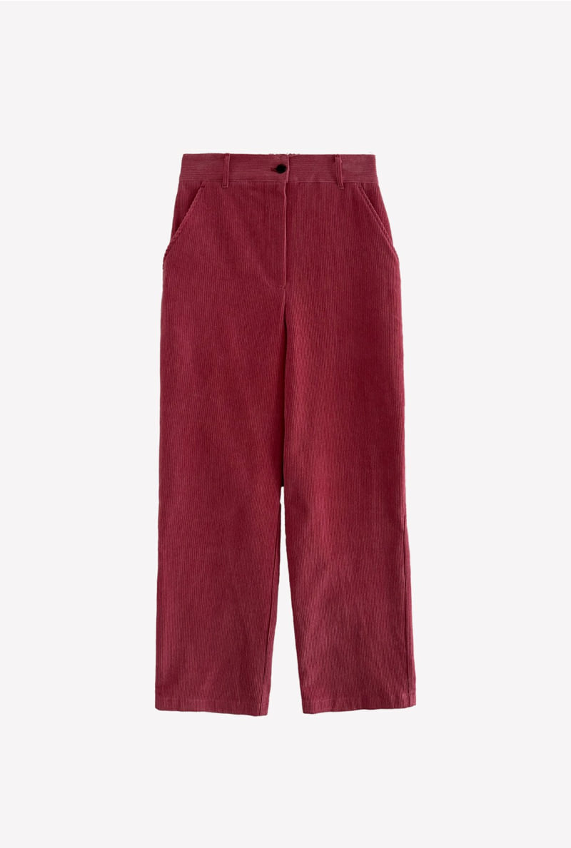 Roomk - Korean Women Fashion - #romanticstyle - Basic Corduroy Pants - 3