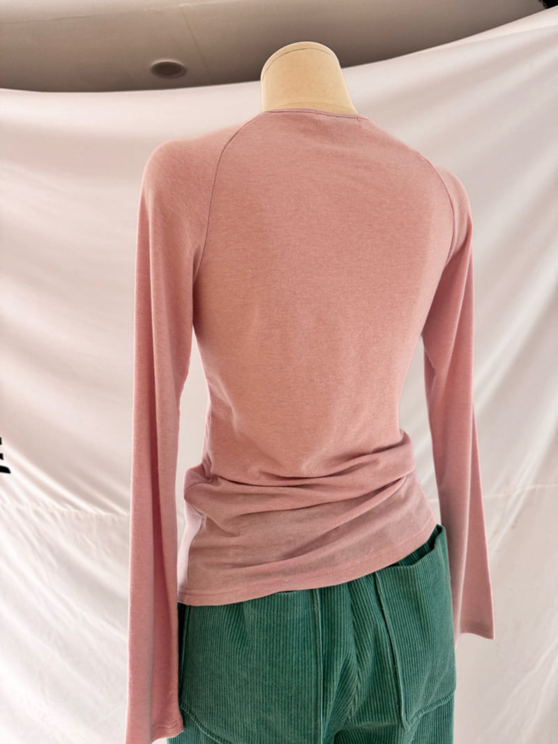 Roomk - Korean Women Fashion - #thatsdarling - Soft Long Sleeve Tee - 8