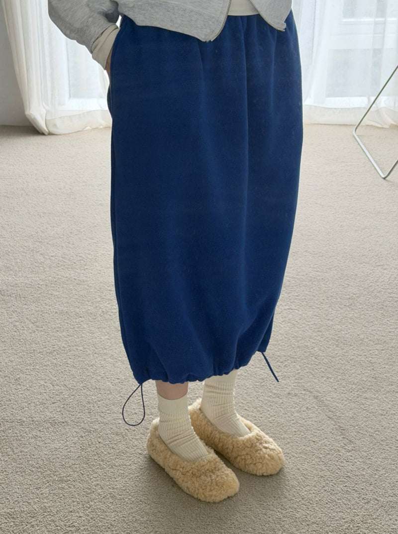 Roomk - Korean Women Fashion - #thatsdarling - Warm Fleece Skirt - 3