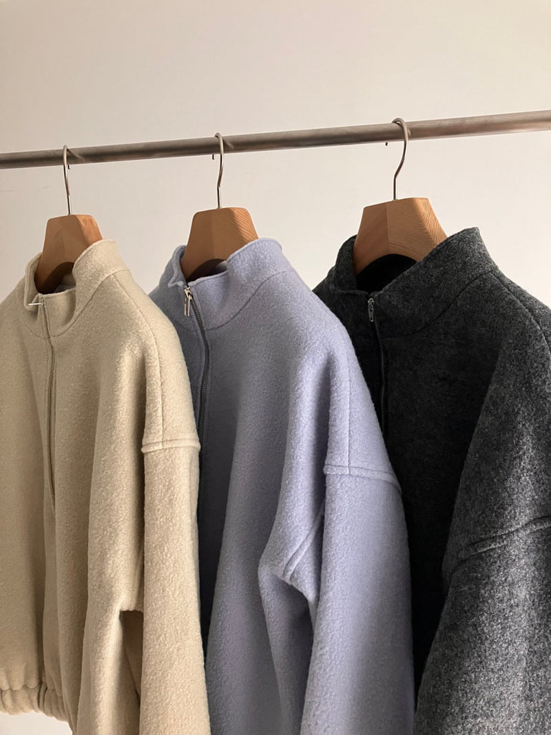 Roomk - Korean Women Fashion - #womensfashion - Half-Zip Pullover - 8