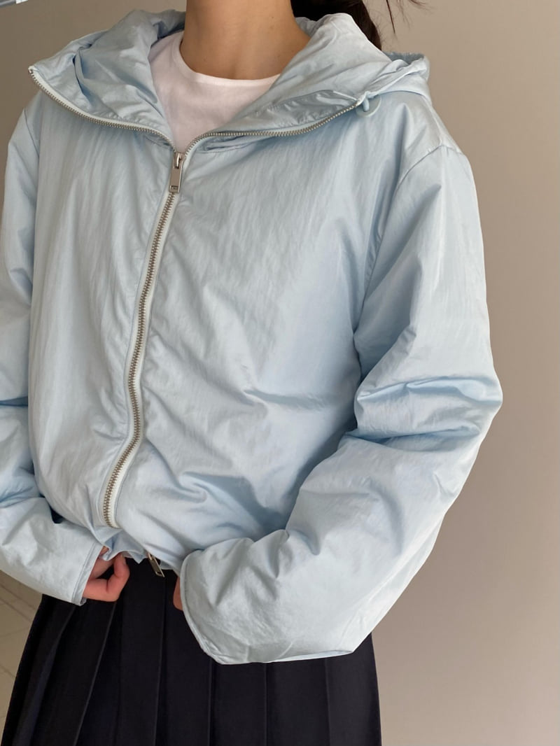 Roomk - Korean Women Fashion - #womensfashion - Hooded Haas Jumper - 5