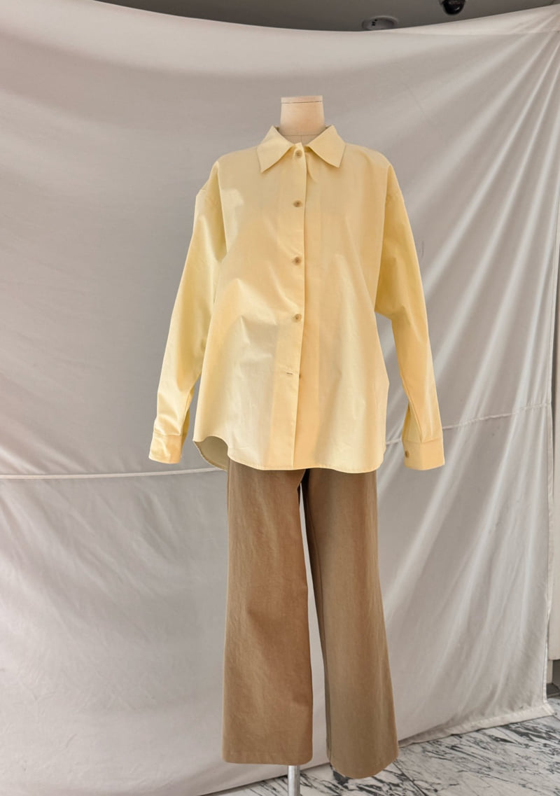 Roomk - Korean Women Fashion - #womensfashion - Basic Hard Shirt - 2