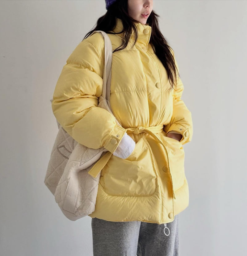 Roomk - Korean Women Fashion - #womensfashion - China Collar Down Padding - 8