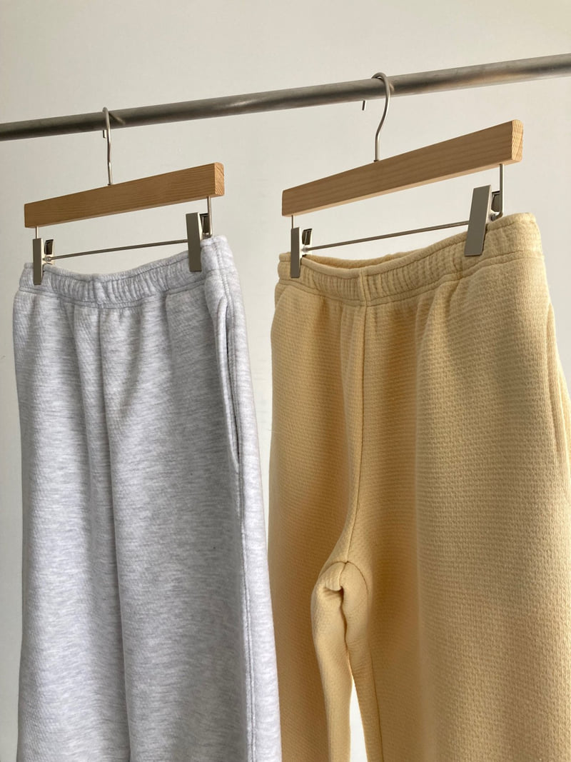 Roomk - Korean Women Fashion - #womensfashion - Warm Fleece Pants - 11