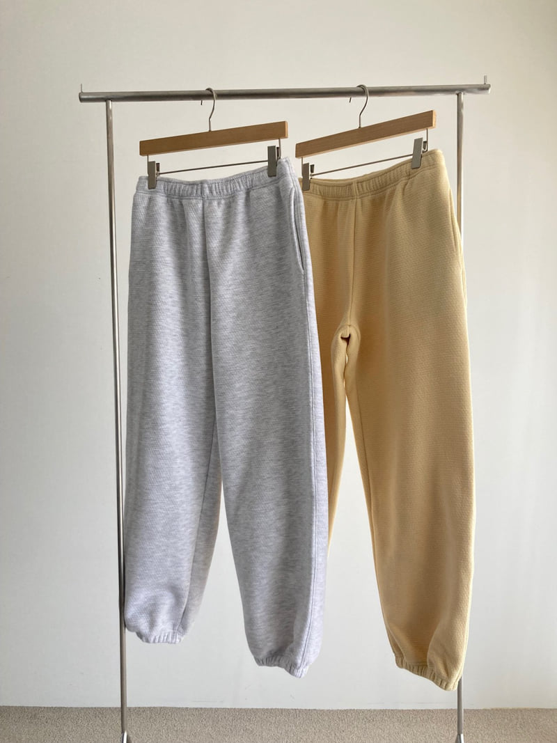 Roomk - Korean Women Fashion - #womensfashion - Warm Fleece Pants - 9