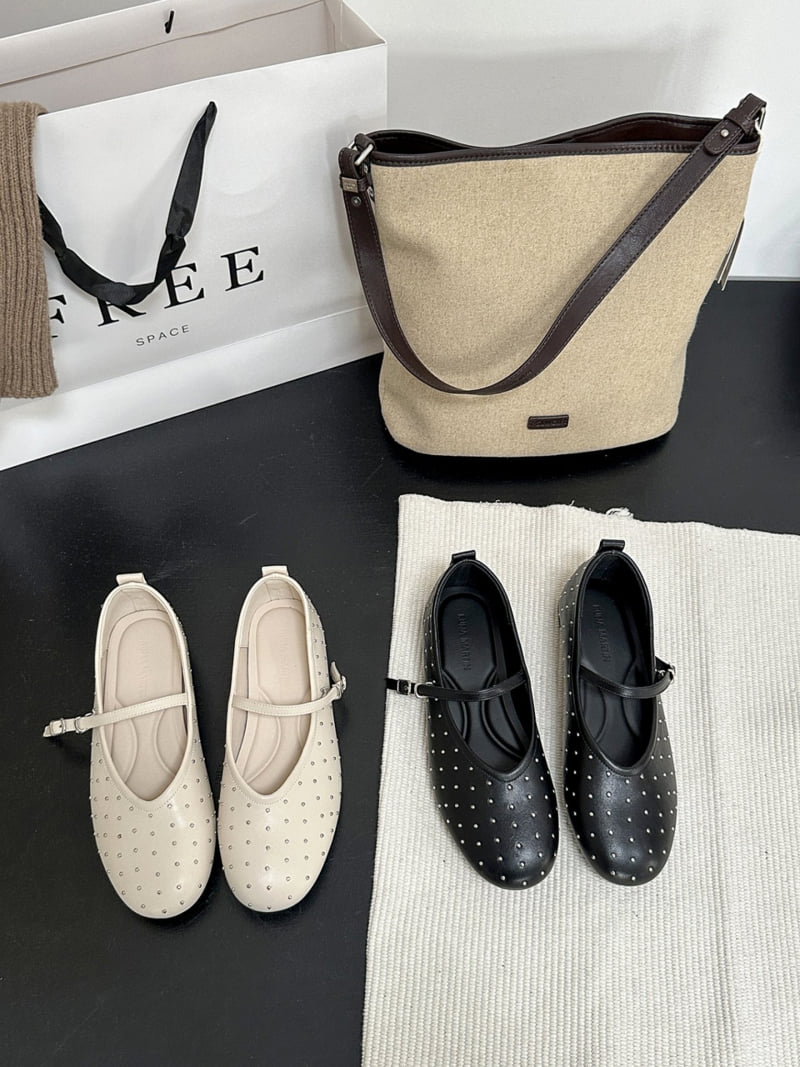 Runa Martin - Korean Women Fashion - #momslook - Point Simple Mary Jane Flats - 11