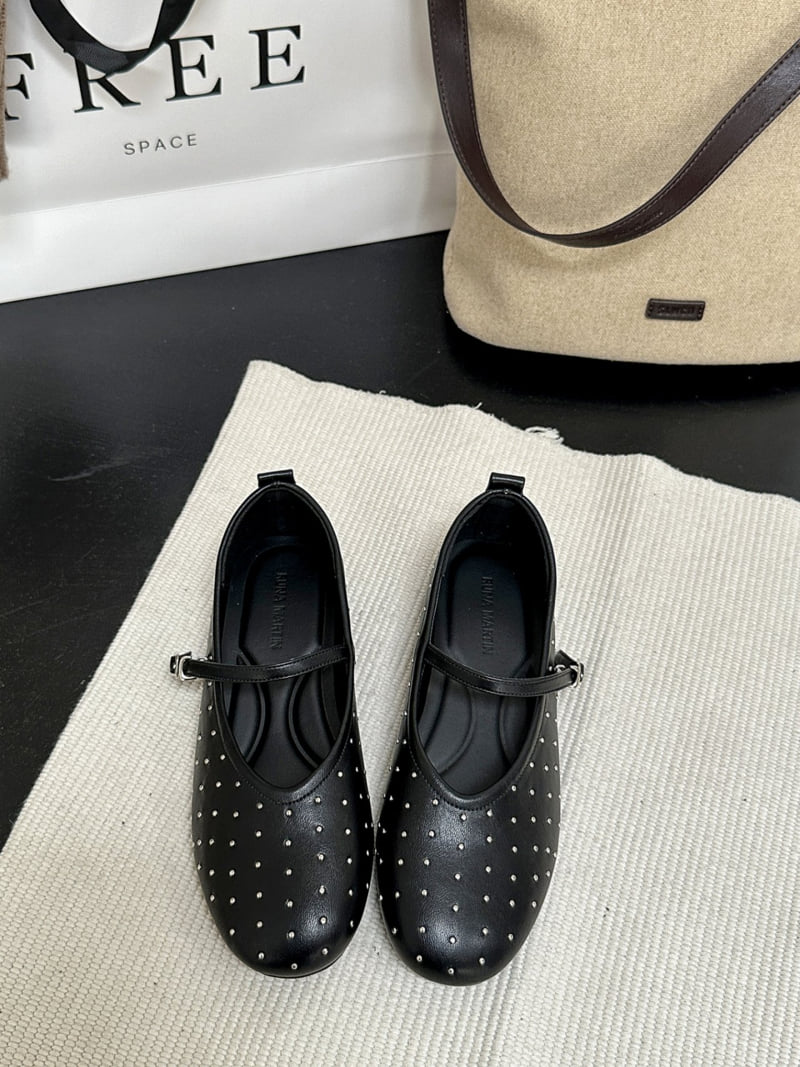 Runa Martin - Korean Women Fashion - #momslook - Point Simple Mary Jane Flats - 7