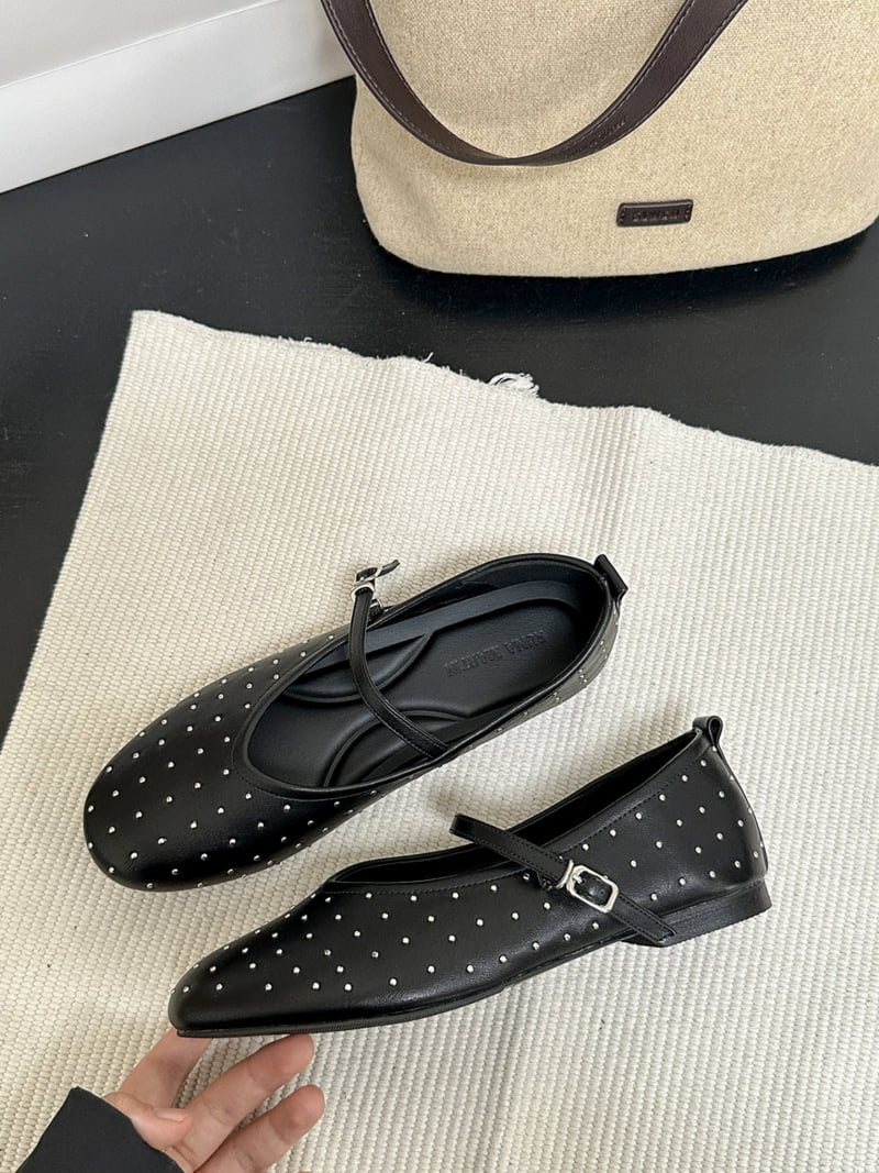 Runa Martin - Korean Women Fashion - #womensfashion - Point Simple Mary Jane Flats - 8
