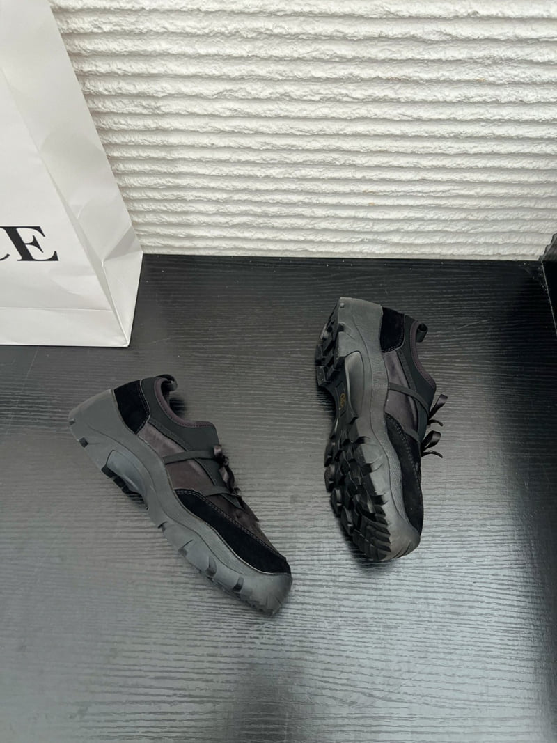 Runa Martin - Korean Women Fashion - #womensfashion - Neoprene Shirred Ribbon Slip-On Sneakers - 8
