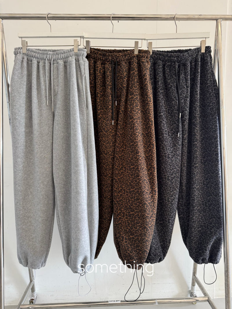 Something - Korean Women Fashion - #momslook - Cozy Dio Jogger Pants