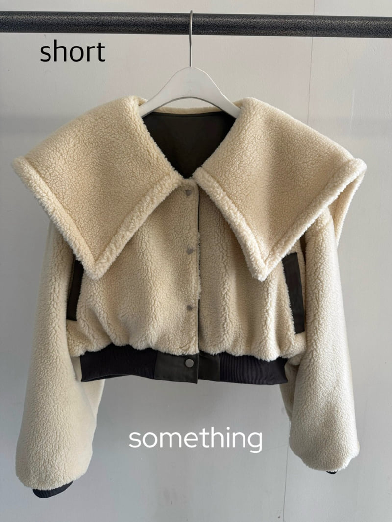Something - Korean Women Fashion - #momslook - Sailor Short Jumper - 7