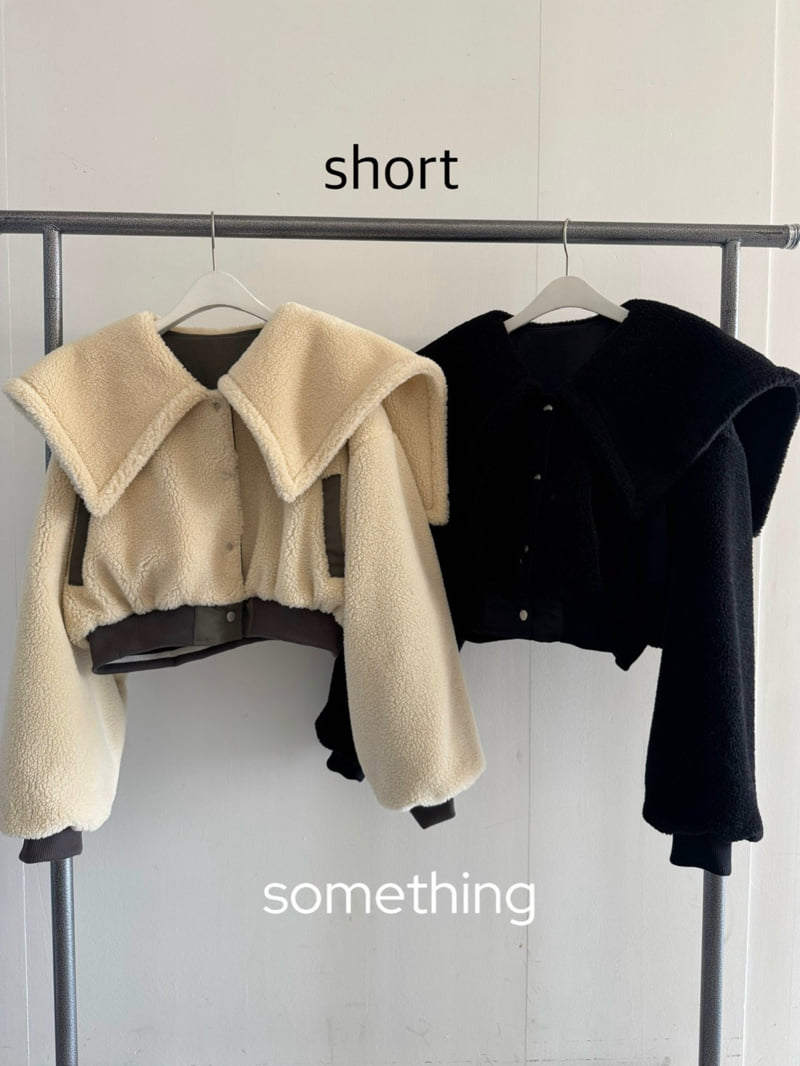 Something - Korean Women Fashion - #romanticstyle - Sailor Short Jumper - 3