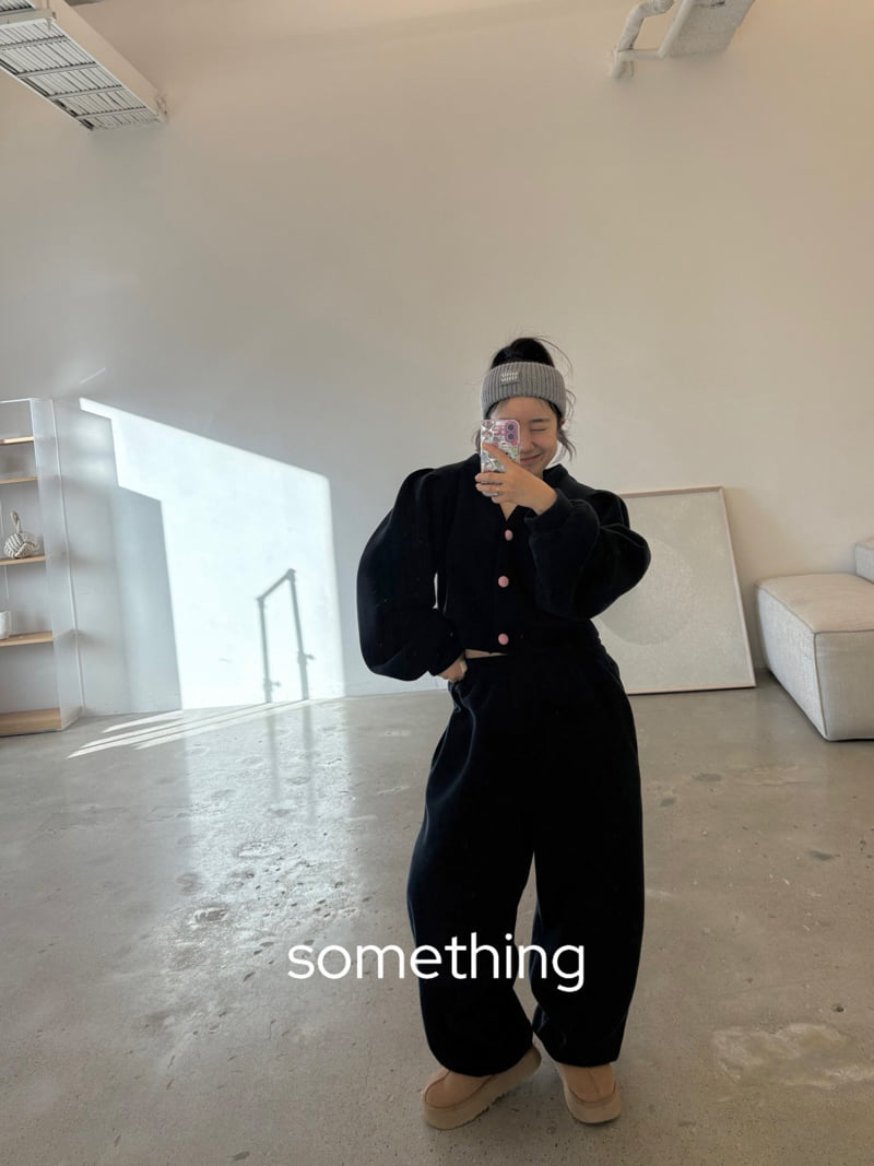 Something - Korean Women Fashion - #vintageinspired - Mute Jogger Pants - 5