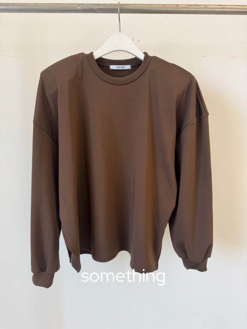 Something - Korean Women Fashion - #vintageinspired - Soft Bosom Tee - 2