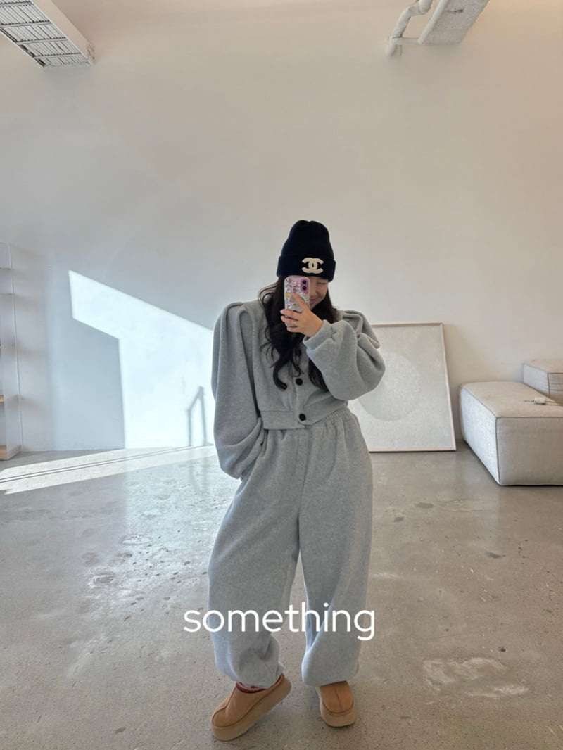 Something - Korean Women Fashion - #vintagekidsstyle - Mute Jogger Pants - 6