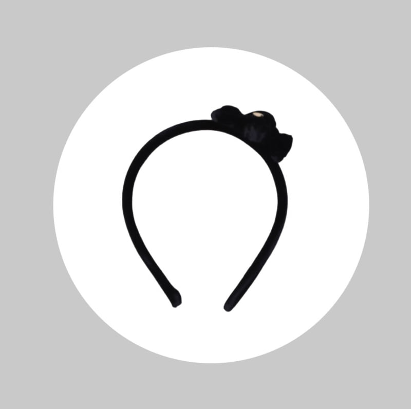 Soye - Korean Children Fashion - #childrensboutique - Velvet Petite Hairband