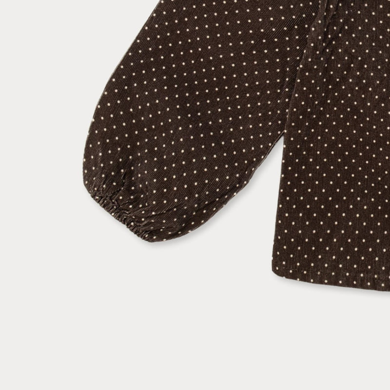 Soye - Korean Children Fashion - #designkidswear - Dot Ripple Blouse - 11