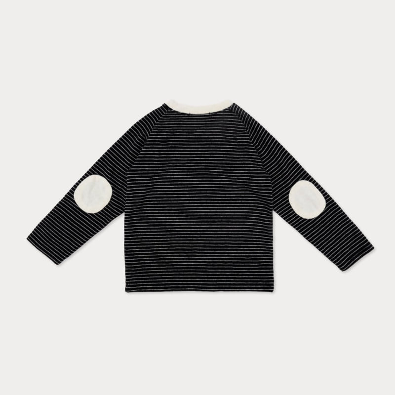 Soye - Korean Children Fashion - #designkidswear - Pompom Stripe Tee - 12