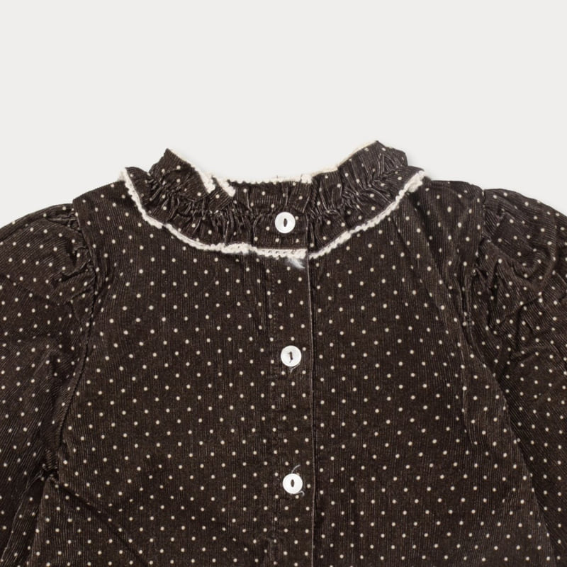 Soye - Korean Children Fashion - #discoveringself - Dot Ripple Blouse - 12