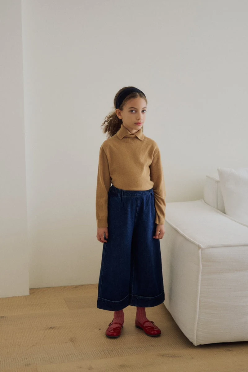 Soye - Korean Children Fashion - #discoveringself - Holga Cashmere Turtleneck Tee - 4