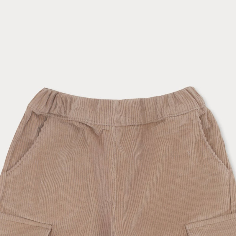Soye - Korean Children Fashion - #kidsshorts - Side Corduroy Pants - 12