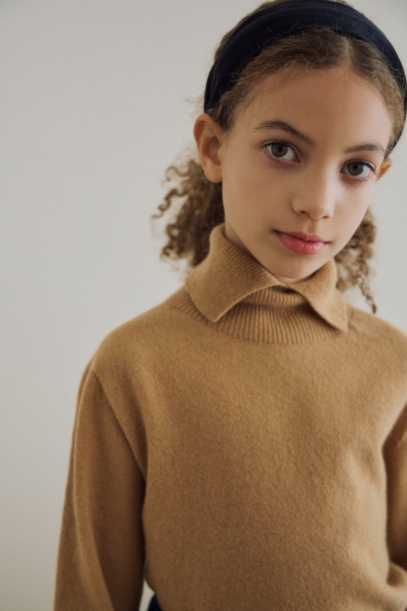 Soye - Korean Children Fashion - #kidsstore - Holga Cashmere Turtleneck Tee - 6