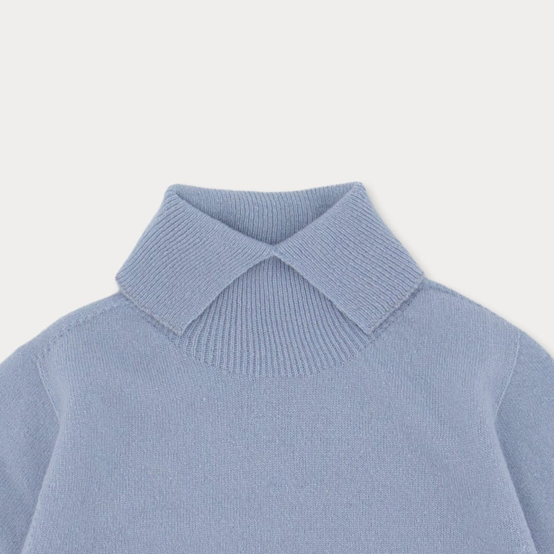 Soye - Korean Children Fashion - #minifashionista - Holga Cashmere Turtleneck Tee - 11