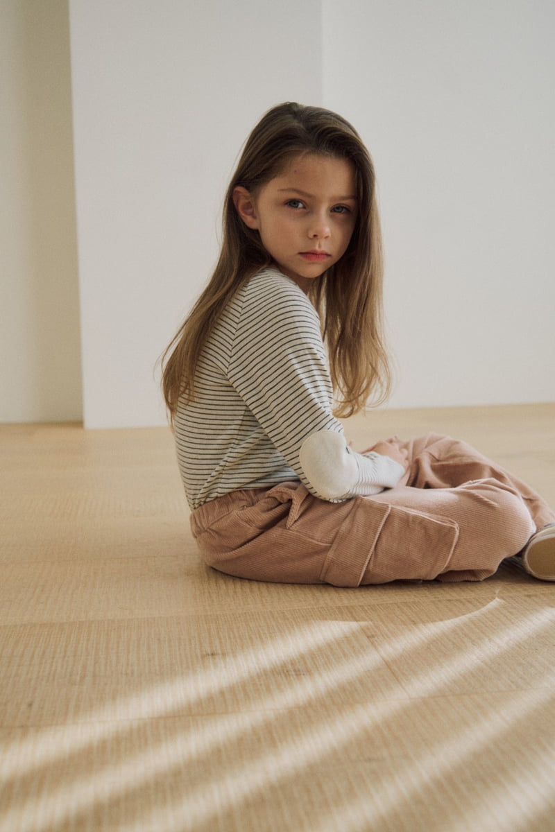 Soye - Korean Children Fashion - #toddlerclothing - Side Corduroy Pants - 5