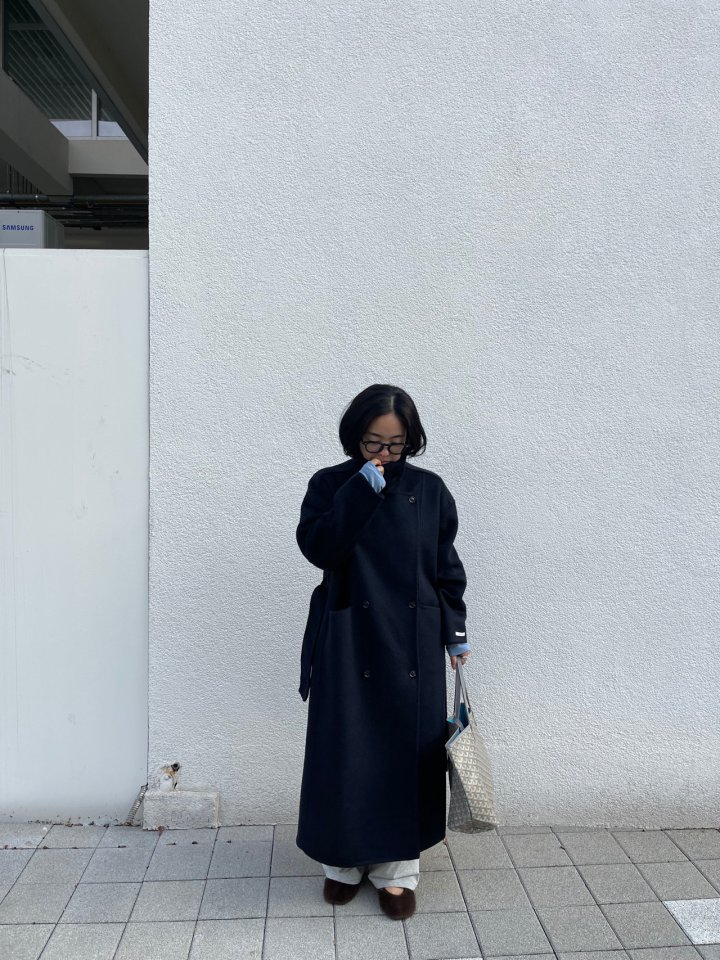 The Fine.b - Korean Women Fashion - #momslook - Handmade Long Coat - 12